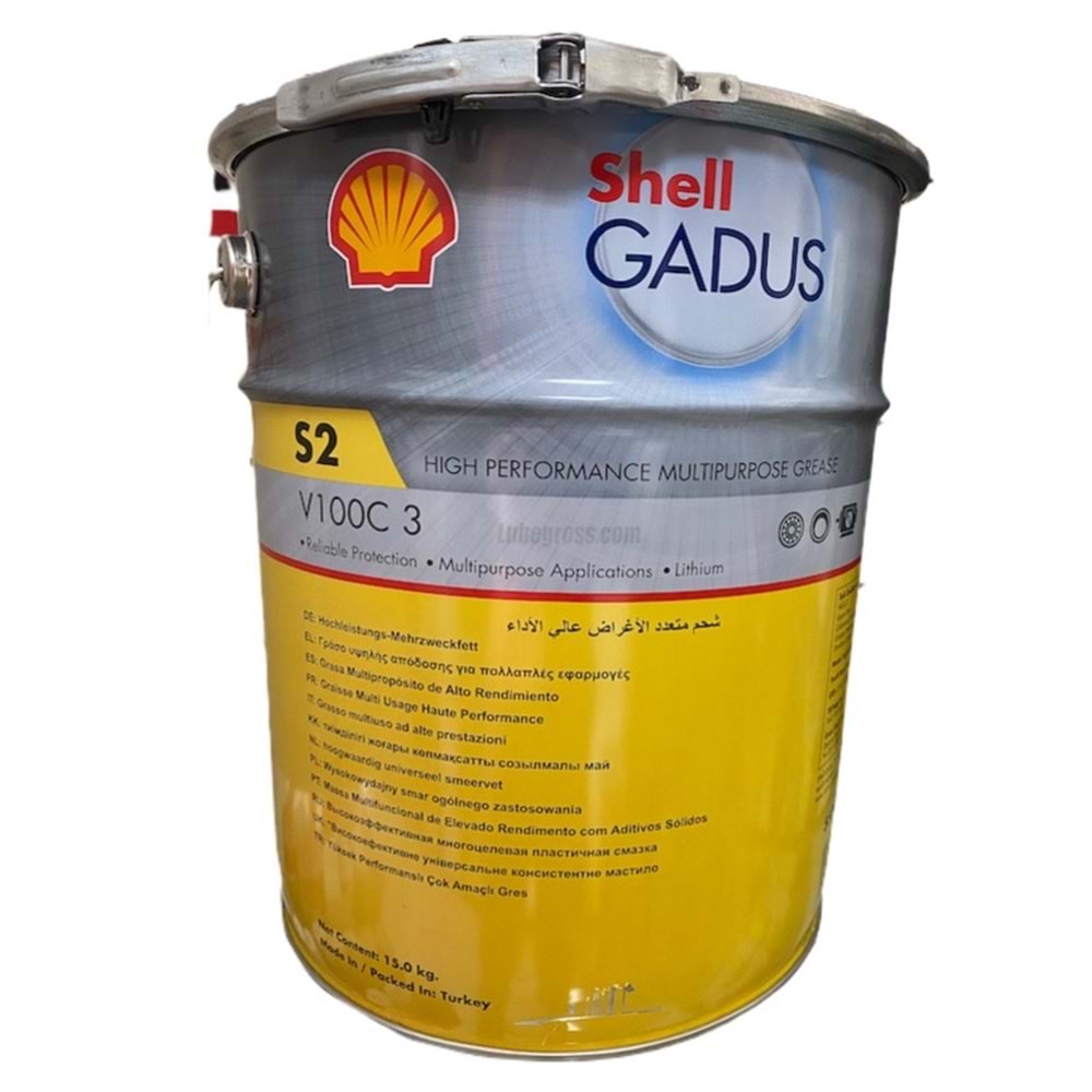 SHELL GADUS S2 V 100 C3 15KG. G.T.I.P:2710.19.99.00.25