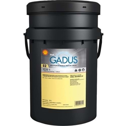 SHELL GADUS S2 V 220 EP1 1*18 KG. G.T.İ.P.2710.19.99.00.25