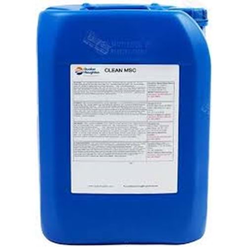 HOUGHTO CLEAN MSC SİSTEM TEMİZLEYİCİ G.T.I.P:340290900016